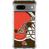 NFL Cleveland Browns Large Logo Google Pixel 7a Clear Case